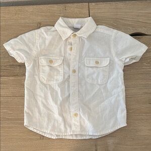 Classic White Kids Shirt SIZE 18-24 MONTHS